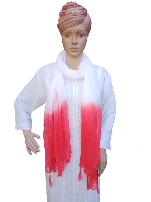 two color dupatta  - 17826950 - Very Small Image - 1