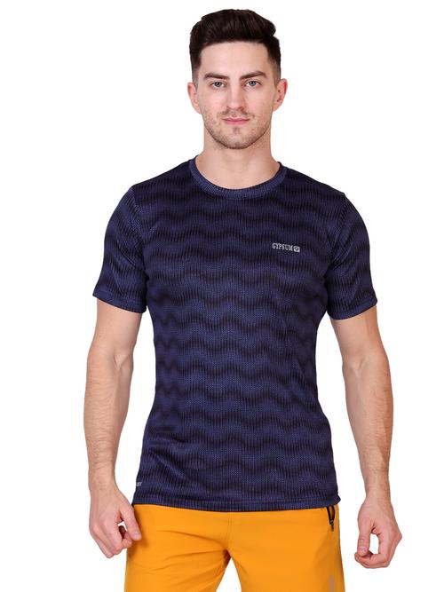 navyblue polyester tshirt - 17827223 - Very Small Image - 1