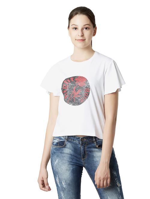 crew neck graphic tee - 17828211 - Very Small Image - 1