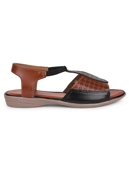 tan back strap sandal - 17829488 - Very Small Image - 1