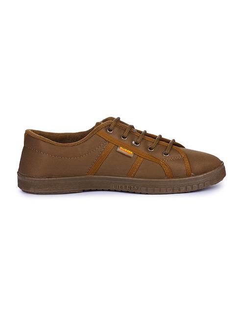 men brown lace-up sneaker shoe - 17830176 - Very Small Image - 1
