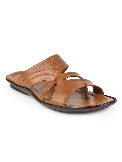 tan slip on  slipper - 17830401 - Very Small Image - 1