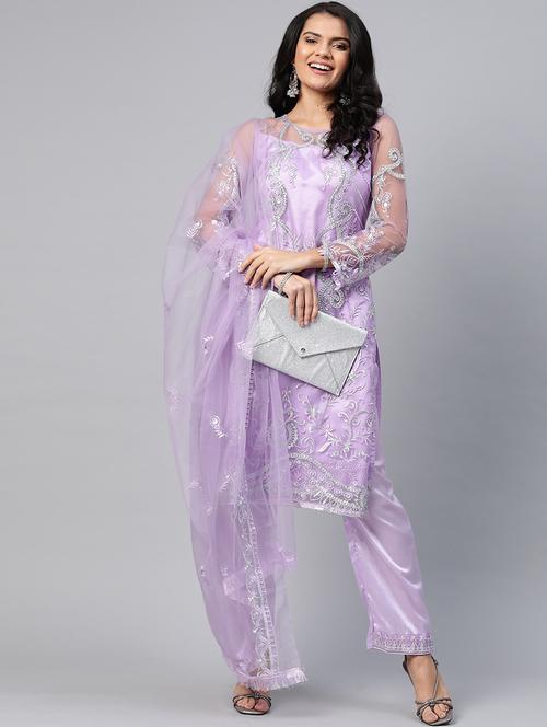 embroidered unstitched suit set  - 17832115 - Very Small Image - 1