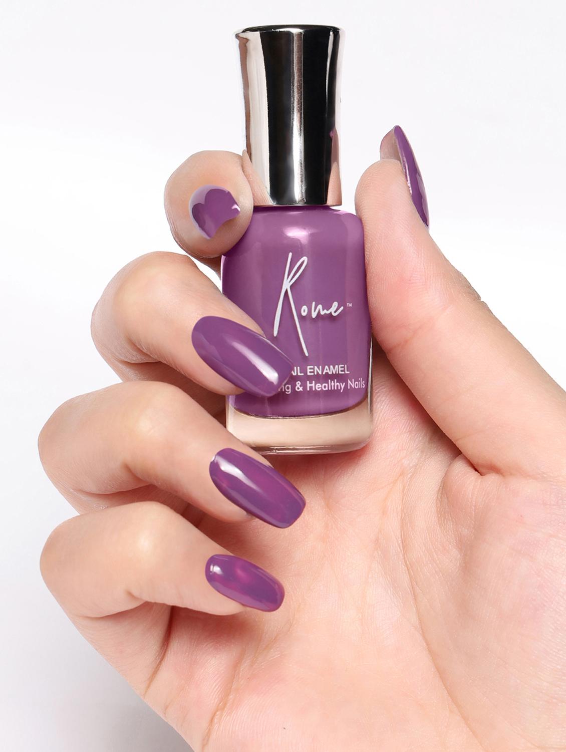 set of 3 strong & healthy nail enamel (taffy pink, lilac & violet crush) - 17832197 - Standard Image - 3