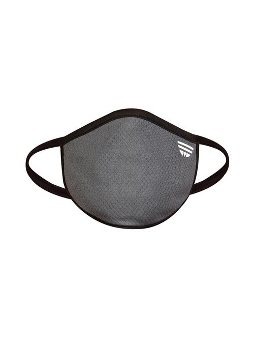 grey colored cotton anti-pollution men mask - 17833499 - Very Small Image - 1