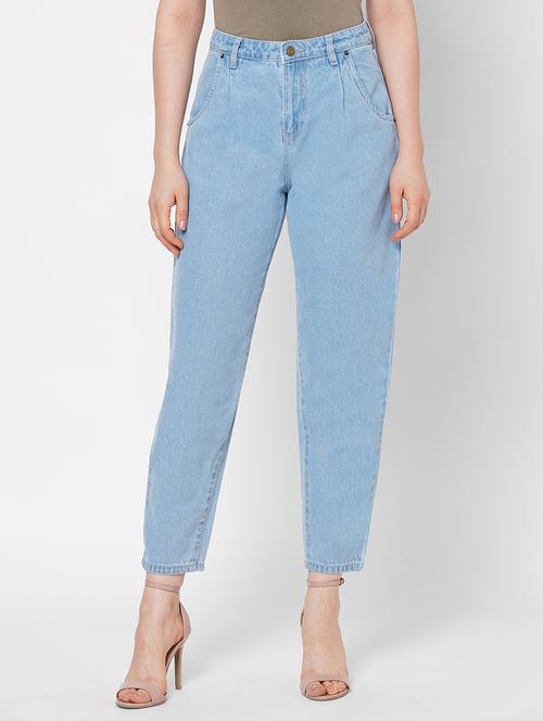 high rise stone washed  jean - 17835113 - Very Small Image - 1