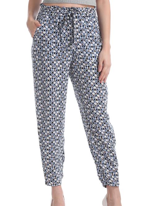 mid rise printed jogger - 17836389 - Very Small Image - 1