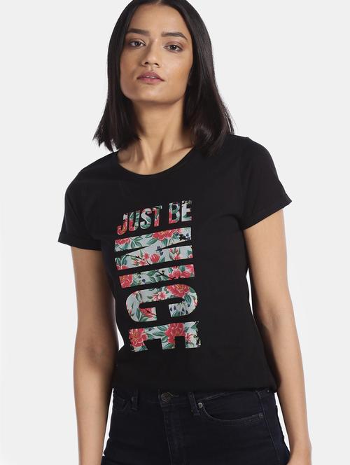 round neck graphic tee  - 17836631 - Very Small Image - 1