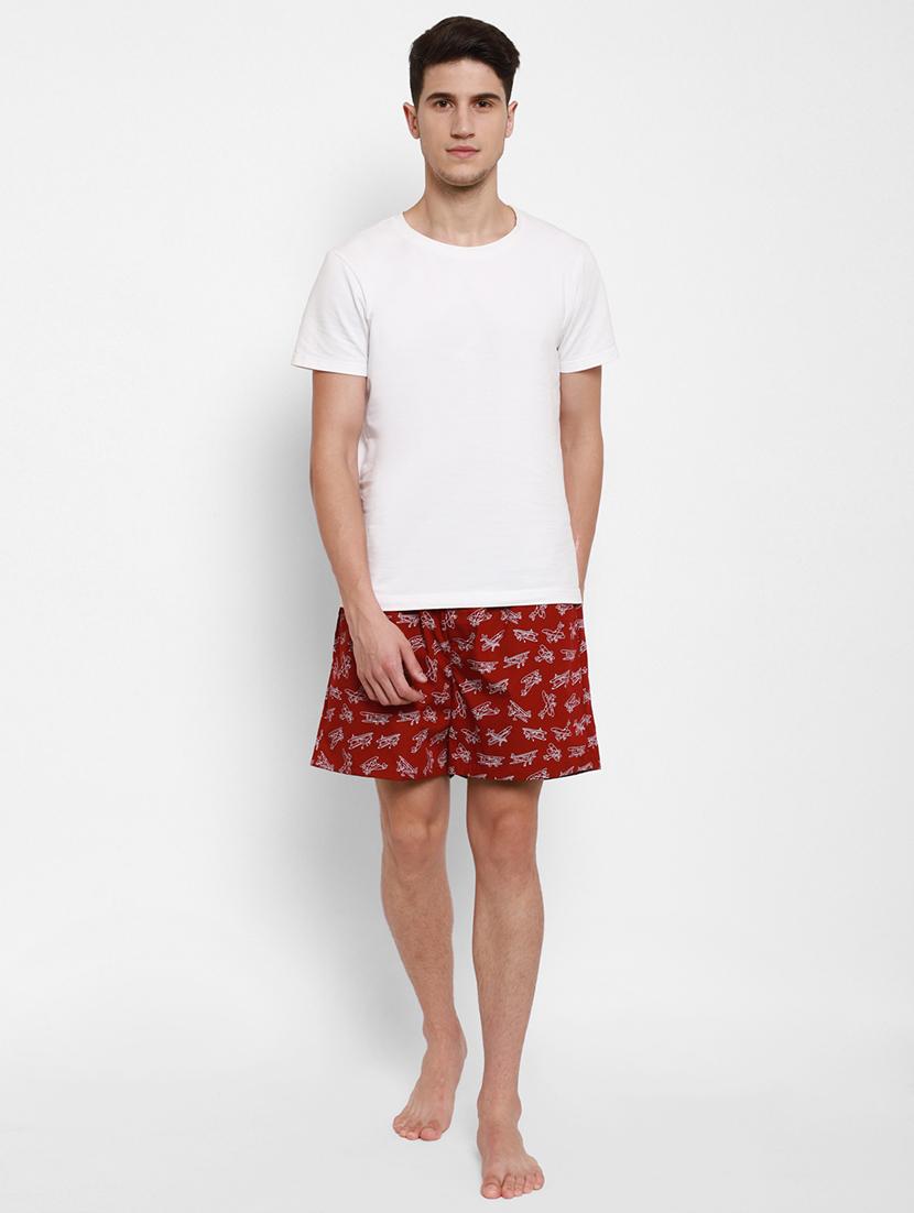 red printed boxer - 17836975 - Zoom Image - 3