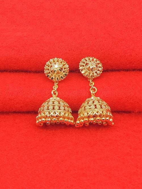 gold brass balli earring - 17837753 - Very Small Image - 1