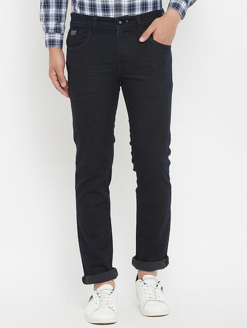 black light washed denim jeans - 17837917 - Very Small Image - 1