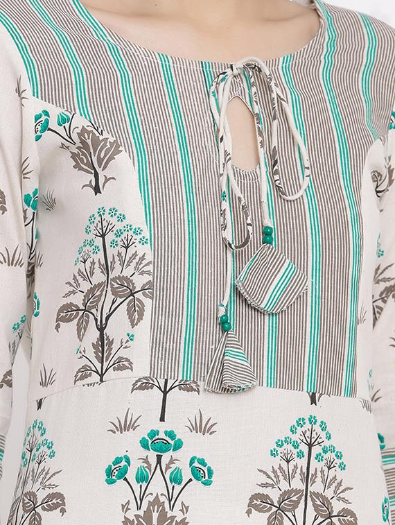 women's a-line kurta - 17838103 - Zoom Image - 3