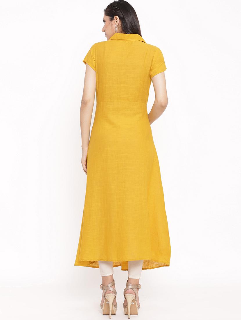 women's front slit kurta - 17838115 - Zoom Image - 2