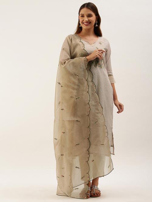 printed kurta pant set - 17838189 - Very Small Image - 1