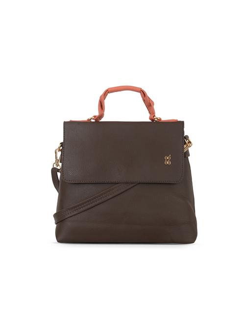 brown pvc handbag - 17838321 - Very Small Image - 1