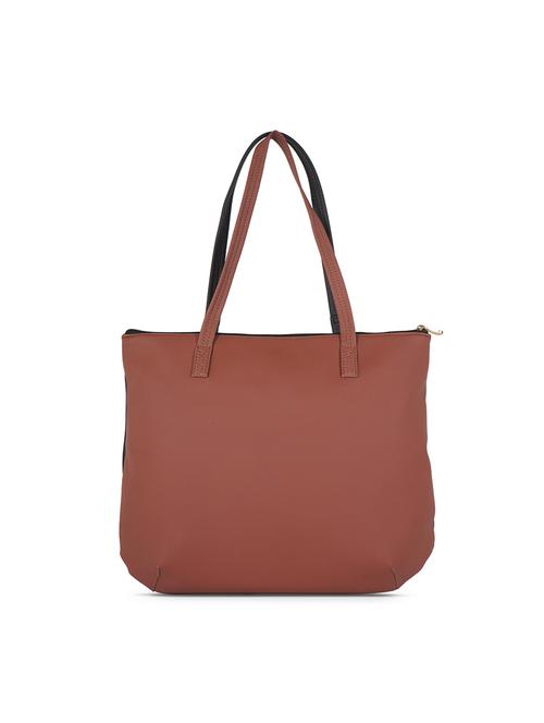 brown pvc handbag - 17838375 - Very Small Image - 1