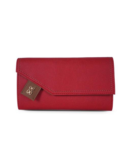 red pvc wallet - 17838564 - Very Small Image - 1