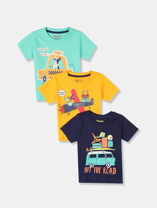 set of 3  printed  t-shirt - 17840522 - Very Small Image - 1
