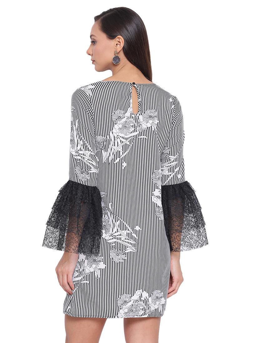women's shift striped dress - 17843763 - Standard Image - 2