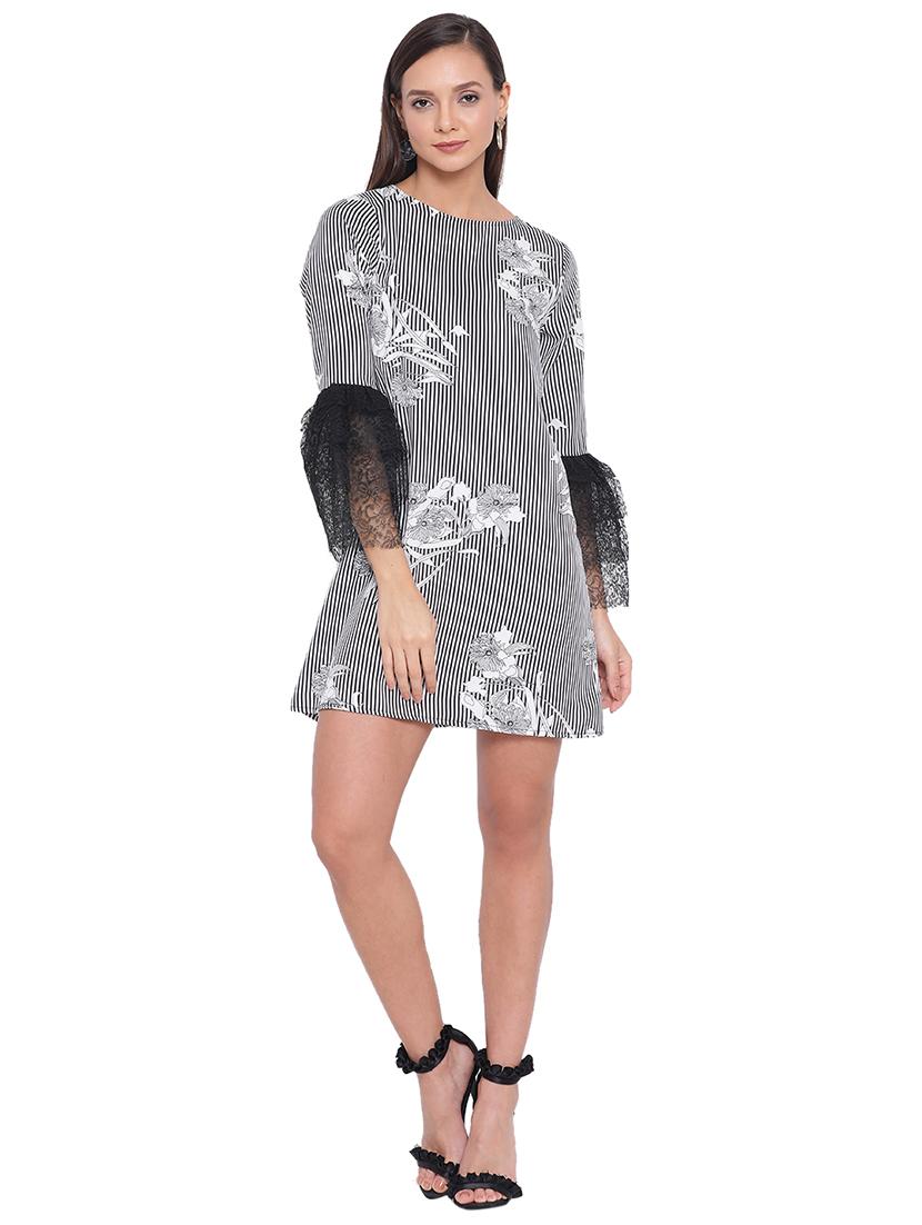 women's shift striped dress - 17843763 - Zoom Image - 3