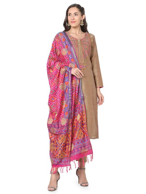 embroidered kurta pant set - 17844555 - Very Small Image - 1