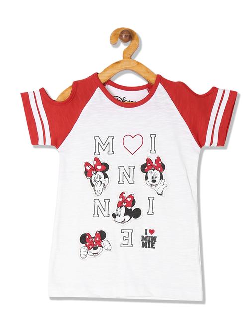 white printed regular tee - 17845542 - Very Small Image - 1