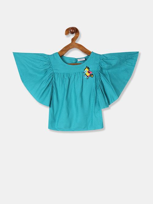 blue cotton top - 17846263 - Very Small Image - 1
