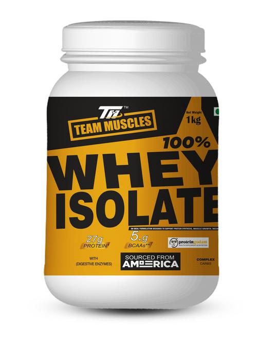 team muscles 100% whey isolate is  - 17846509 - Very Small Image - 1