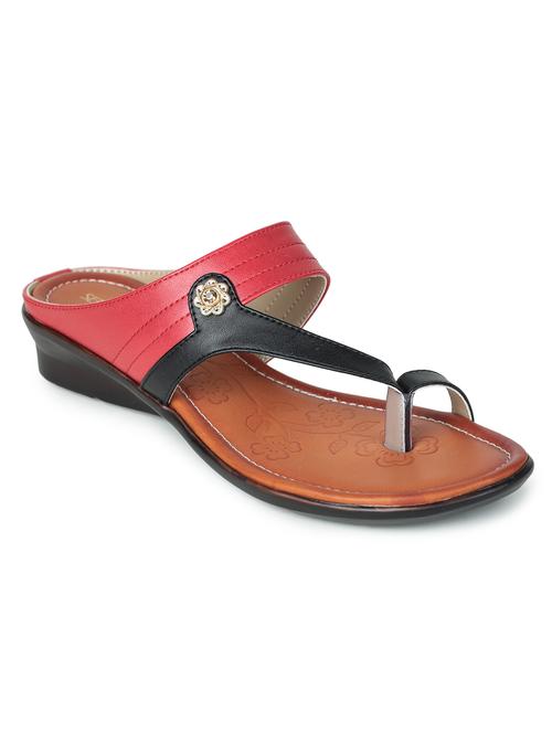 red toe separator sandal - 17849020 - Very Small Image - 1