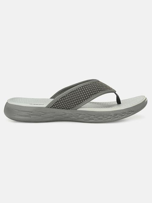 grey toe separator slipper - 17851780 - Very Small Image - 1