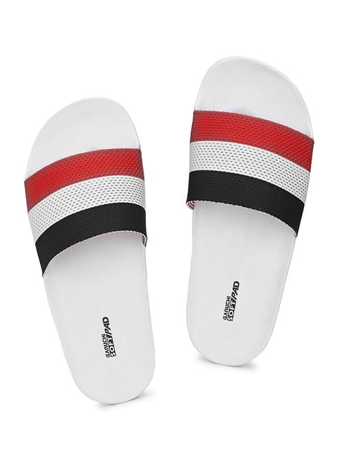 multi colored mesh slip on slippers - 17851785 - Very Small Image - 1