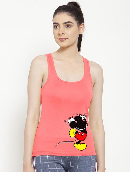 scoop neck graphic tank top  - 17852632 - Very Small Image - 1