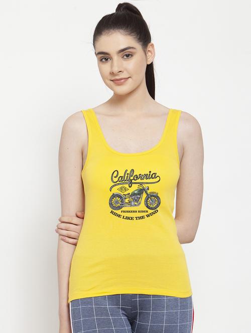 scoop neck graphic tank top  - 17852717 - Very Small Image - 1