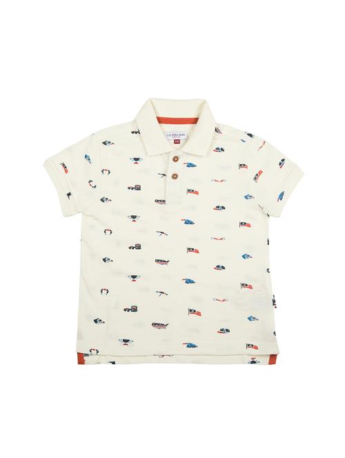 white printed t-shirt - 17854444 - Very Small Image - 1