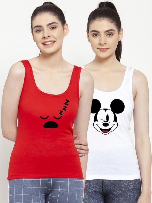 set of 2 graphic tank tee - 17856042 - Very Small Image - 1