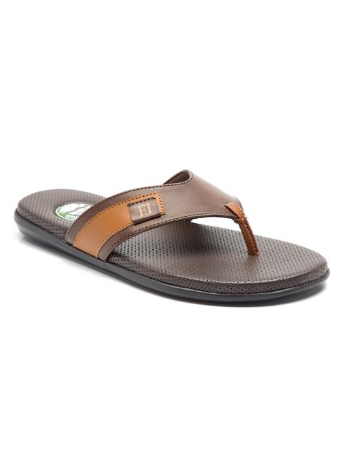 brown toe separator slipper - 17859817 - Very Small Image - 1