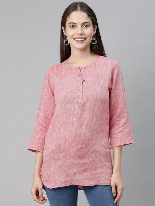 round neck solid top  - 17860655 - Very Small Image - 1