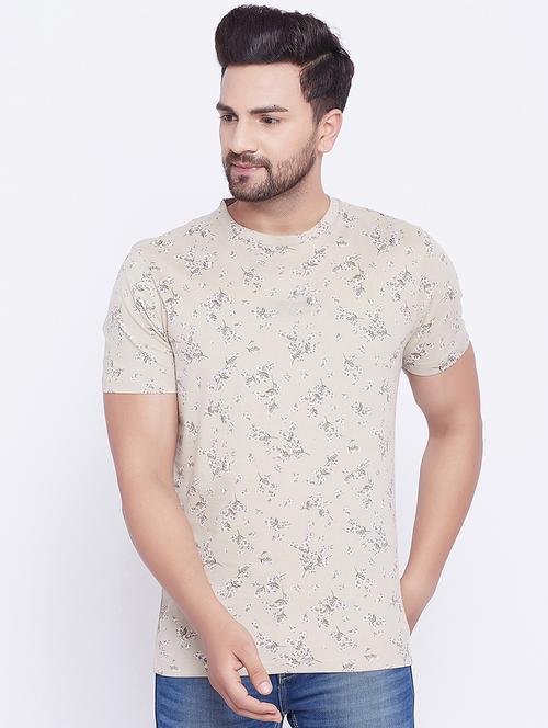 grey printed t-shirt - 17860979 - Very Small Image - 1