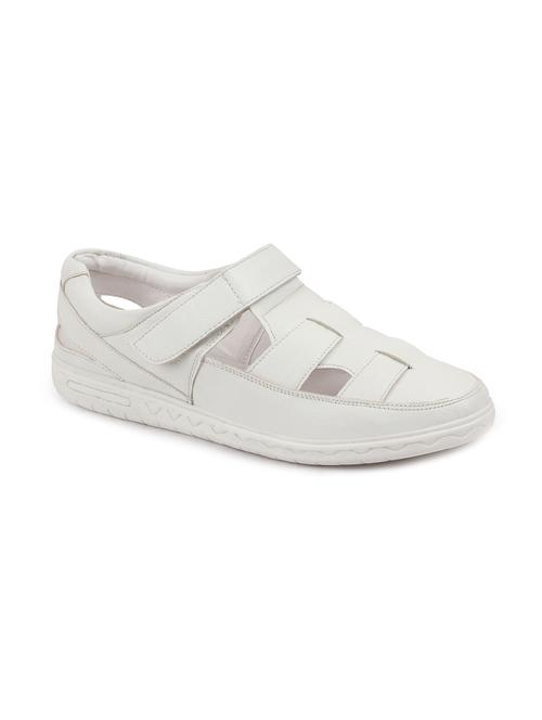 white pu back strap sandals - 17862401 - Very Small Image - 1