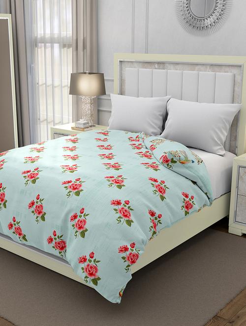 130 gsm microfiber reversible ac double bed comforter - 17864245 - Very Small Image - 1