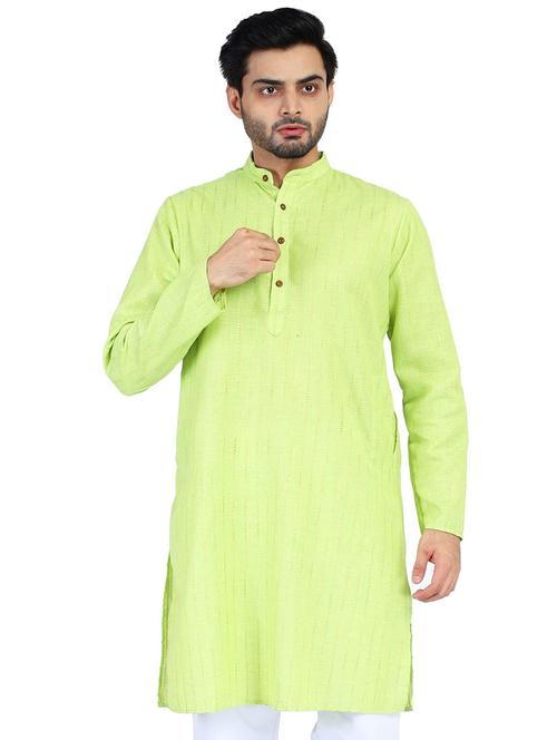 green striped medium kurta - 17865873 - Very Small Image - 1