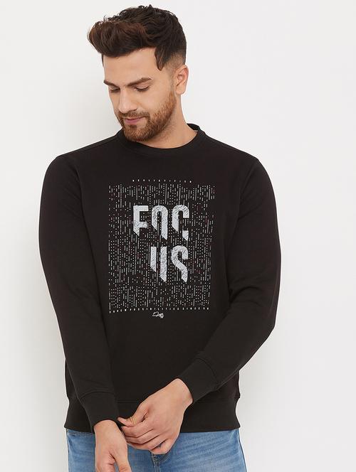 black printed sweatshirt - 17865905 - Very Small Image - 1