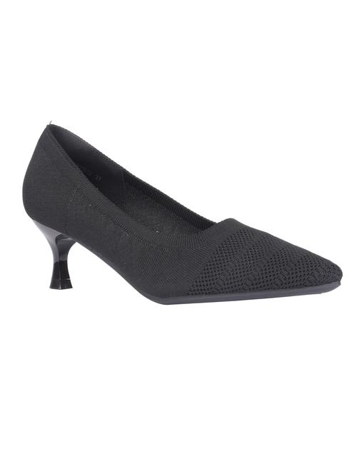 black cut work slip on pump - 17866882 - Very Small Image - 1