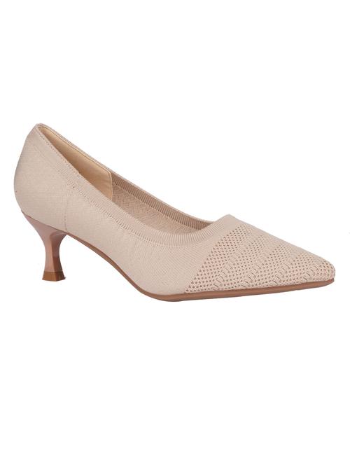 beige cut work slip on pump - 17866883 - Very Small Image - 1