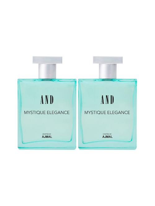and mystique elegance pack of 2 eau de parfum 100ml each for women crafted by ajmal + 2 parfum testers - 17867585 - Very Small Image - 1