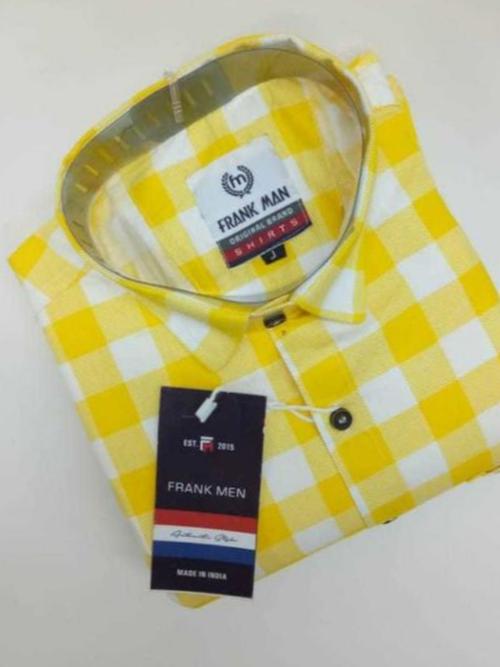 yellow cotton shirt - 17867673 - Very Small Image - 1