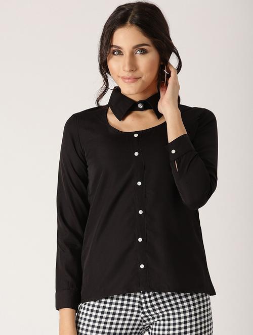 choker neck solid top  - 17871438 - Very Small Image - 1