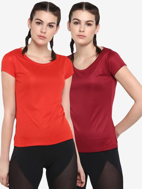 women's t-shirt combo - 17873091 - Very Small Image - 1