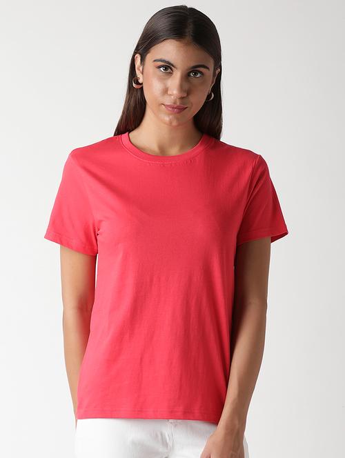 round neck printed back tee  - 17873911 - Very Small Image - 1