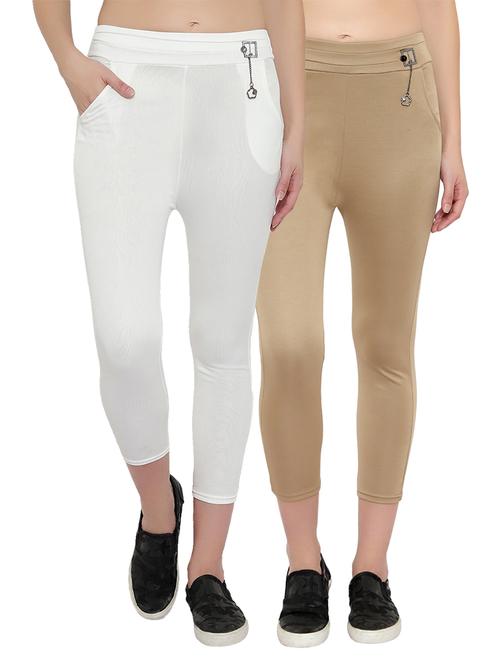 Set Of 2 Flat Front Trousers Trouser - 17874174 - Very Small Image - 1